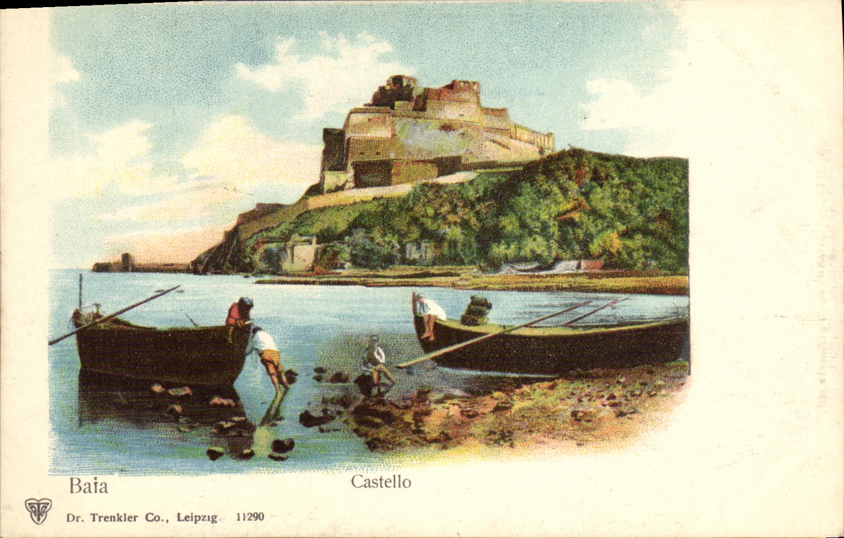 POSTAL Baia Castello de la VENDIMIA