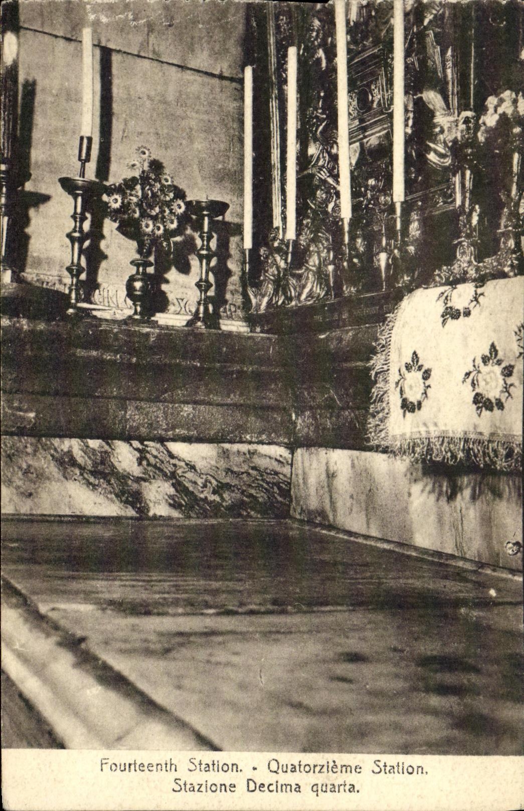 Estacion de la catorcena estacion de la POSTAL de la VENDIMIA catorcena