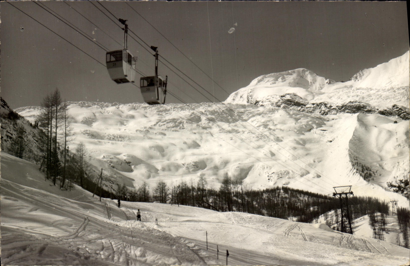 CPA Luftseilbahn Saas Fee Spielboden 