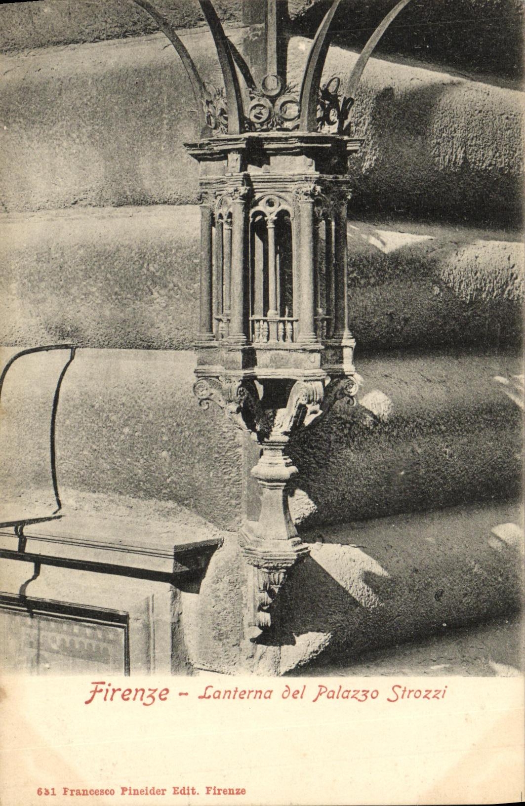 CPA Firenze Lanterna del Palazzo Storozzi