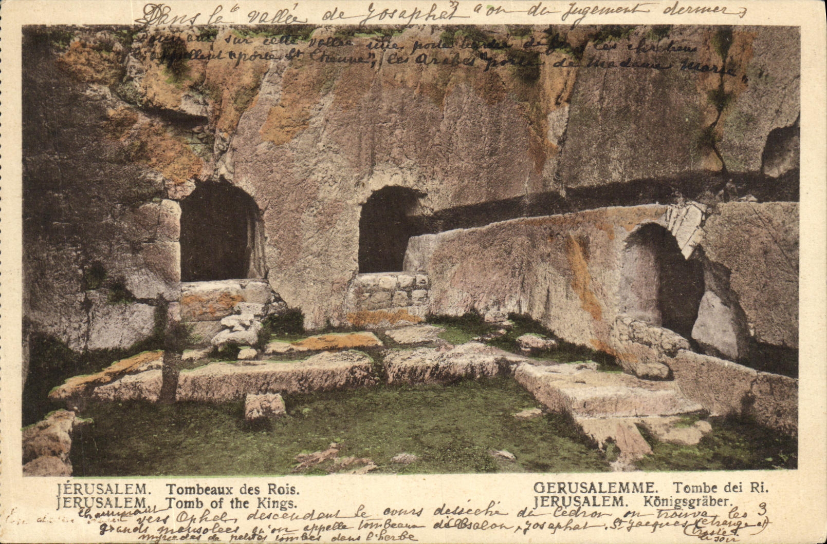 CPA Jerusalem Tombeaux des Rois
