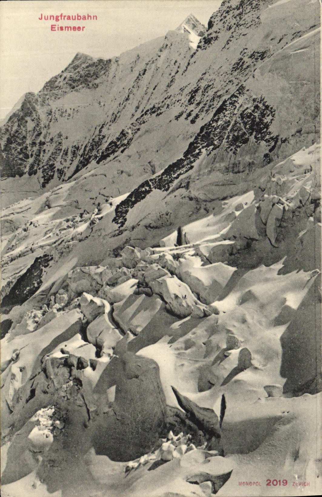 CPA Jungfraubahn Eismeer