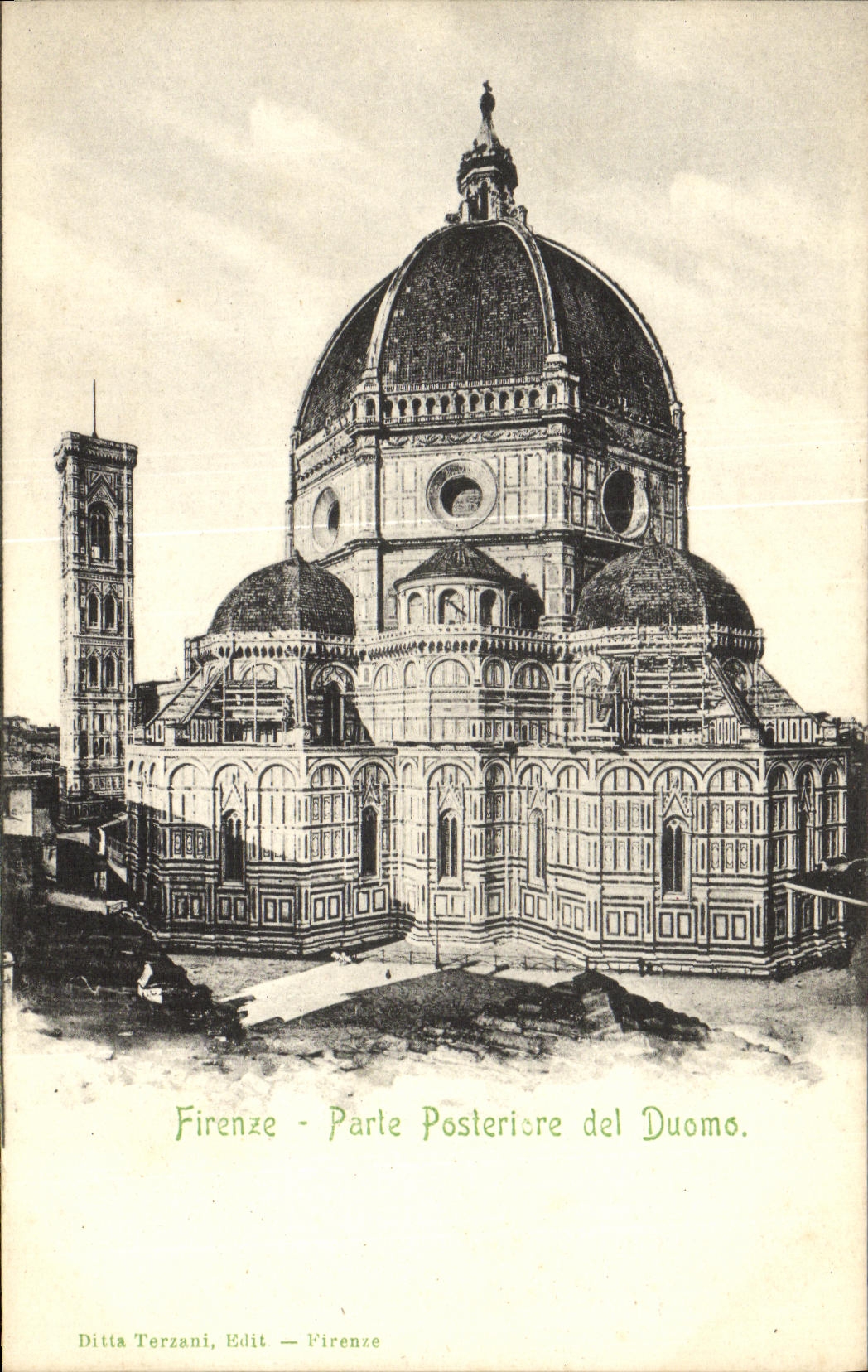 CPA Firenze Parte Posteriere del Duomo