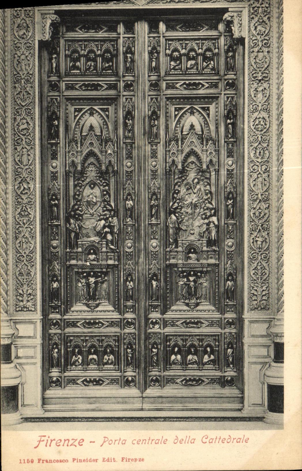 CPA Firenze Parte Centrale della Cattedrale