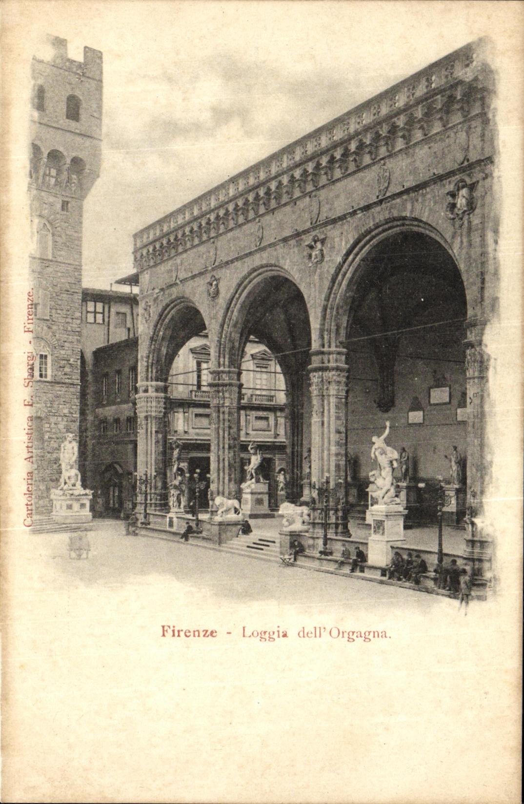CPA Firenze Loggia dell Orgagna