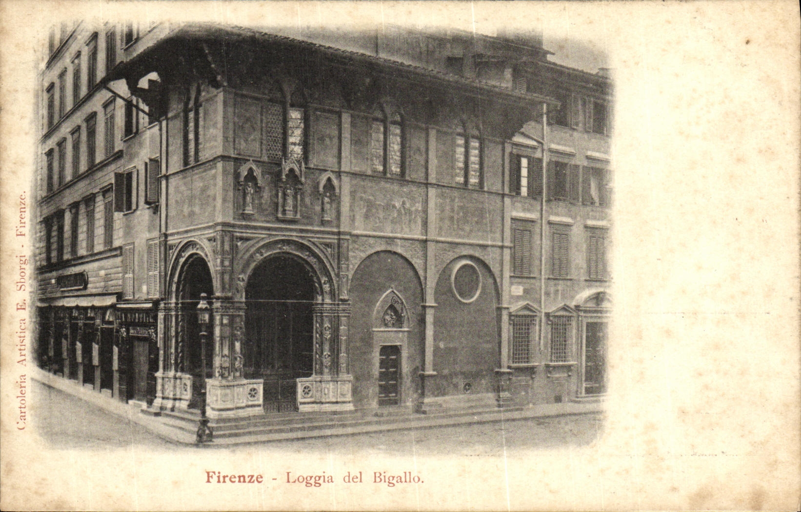 CPA Firenze Loggia del Bigallo