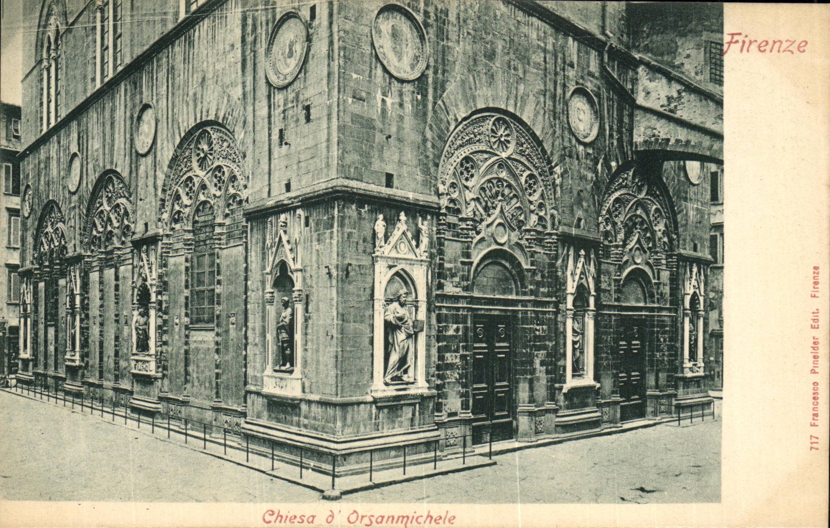 CPA Firenze Chiesa d Orsanmichele