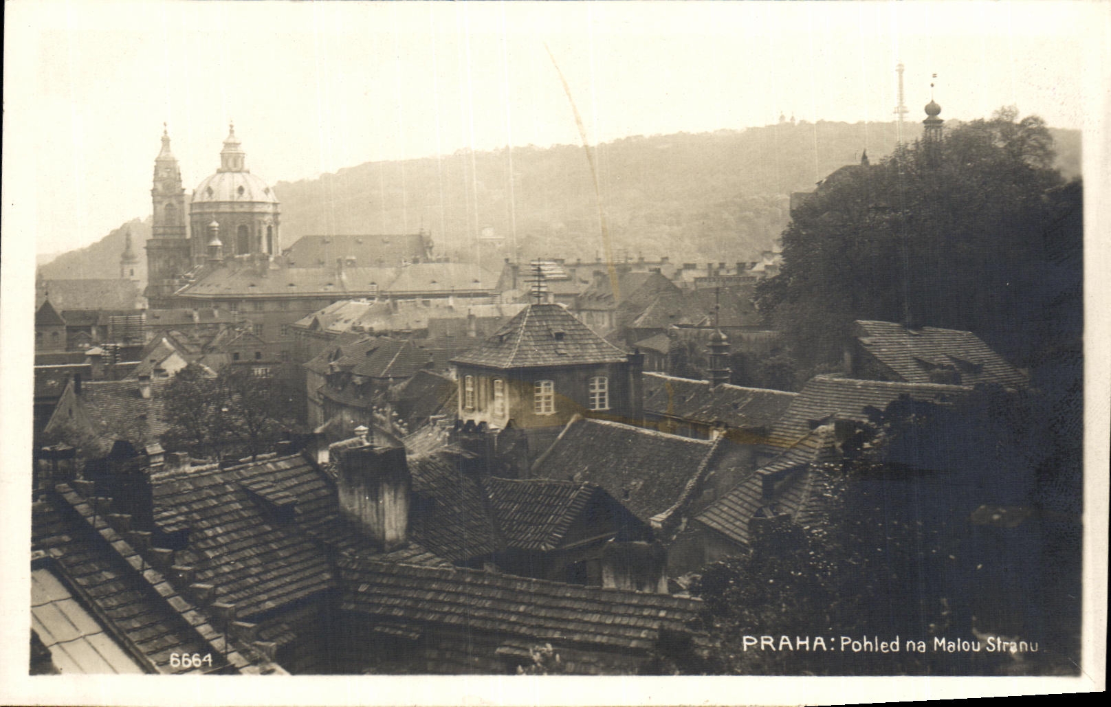 Na Malou Stranu de Praga Pohled de la POSTAL de la VENDIMIA