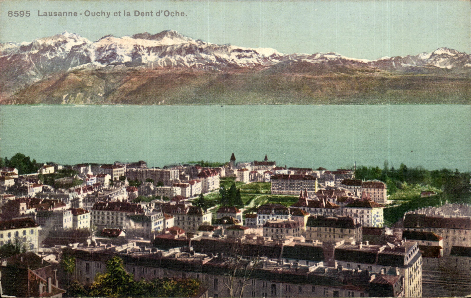 CPA Lausanne Ouchy et la Dent d Oche