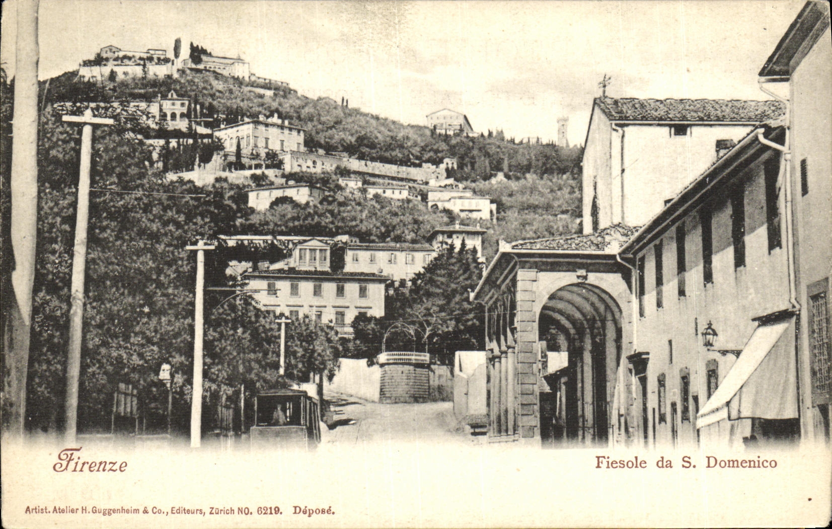 CPA Firenze Fiesole da S Domenico