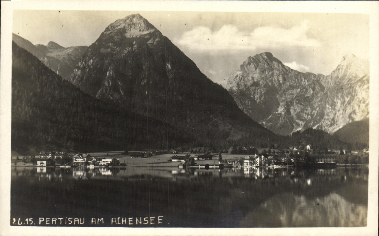 VINTAGE POSTCARD Pertisau Am Achensee