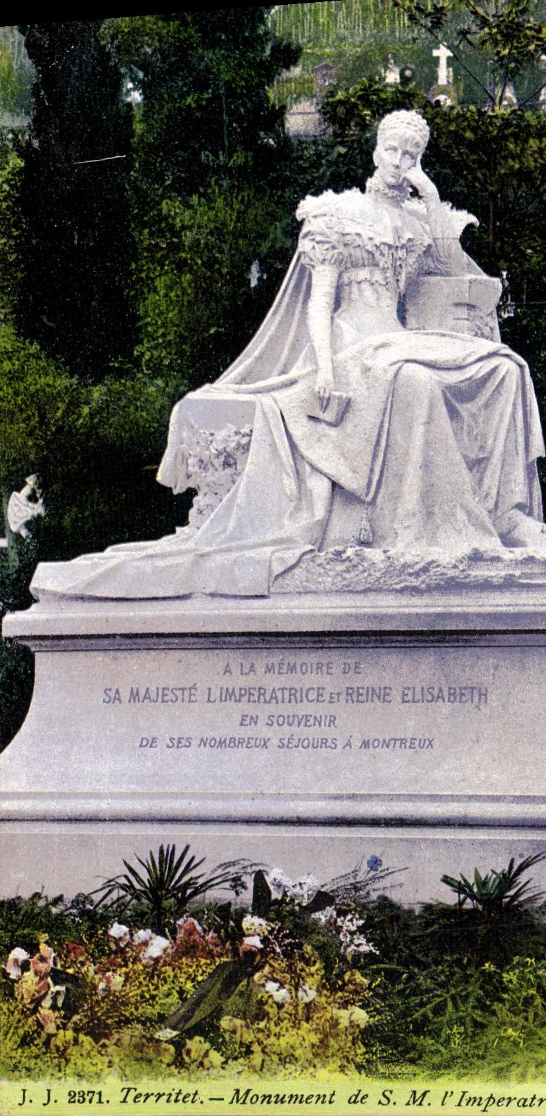 CPA Territet Sa Majeste L imperatrice Reine d autriche 