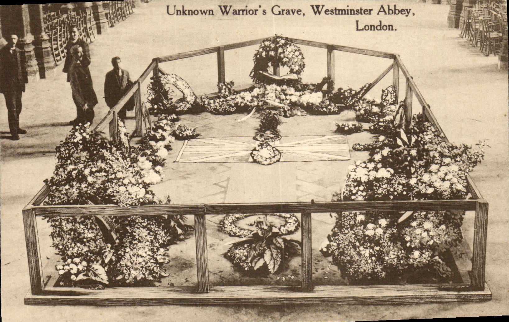 CPA Unkown Warrior s Grave Westminster Abbey London