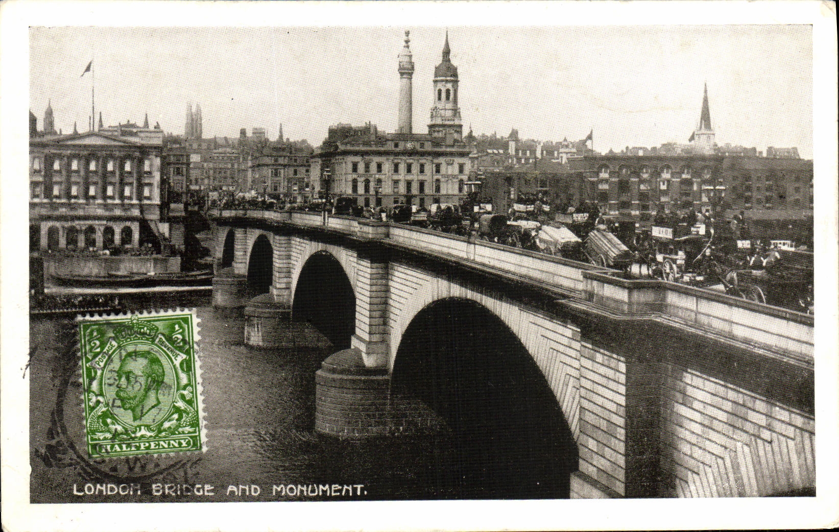 CPA Bridge And Momument London