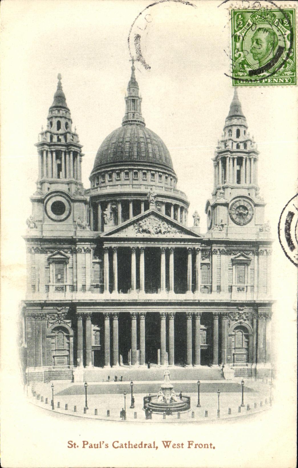 CPA St Paul s Cathedral West Front London
