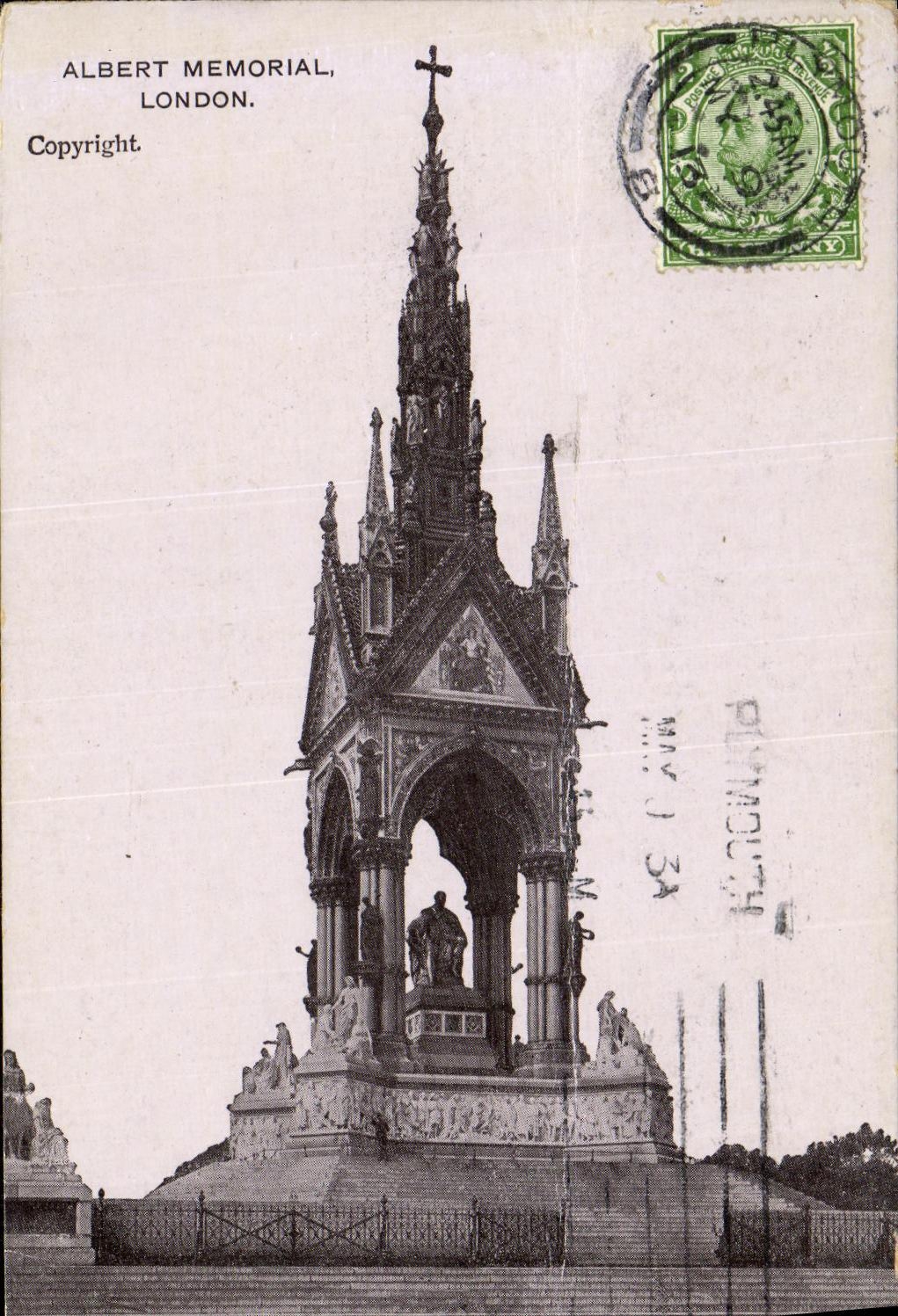 CPA Albert Memorial London