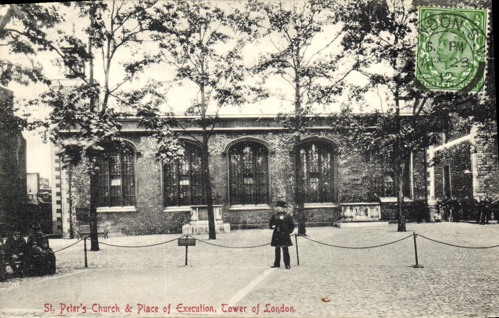 CPA St Peter Church Place Of Execution Tower of London