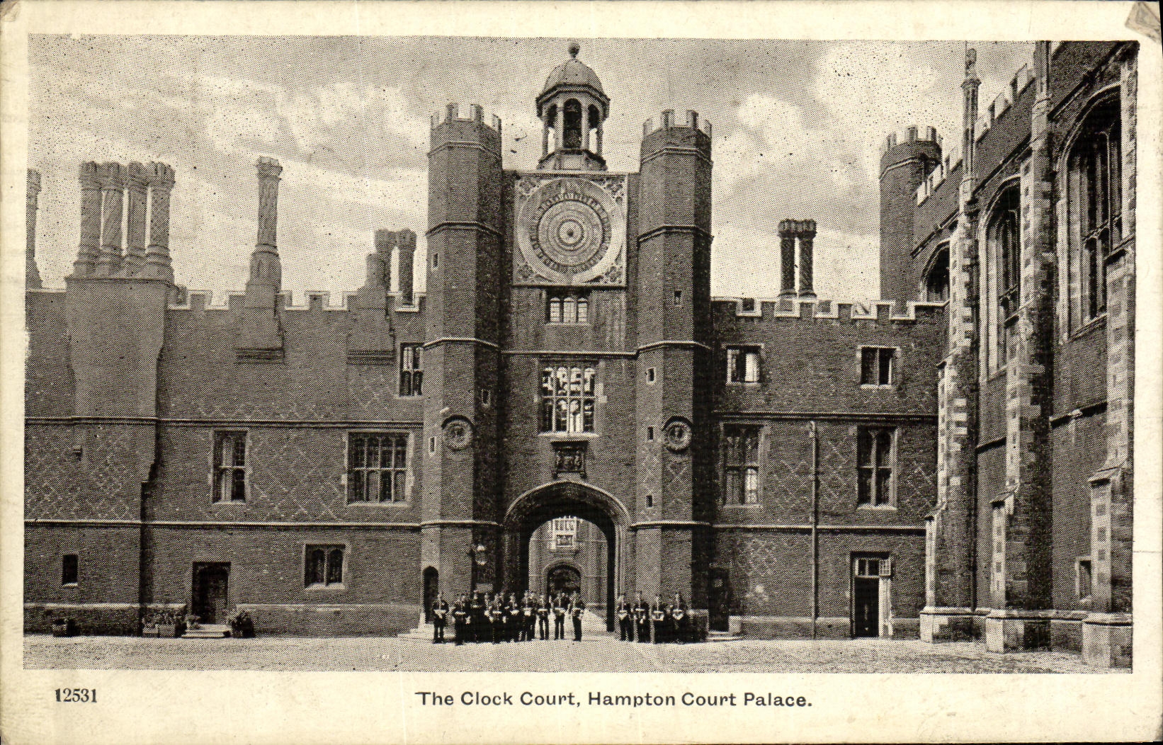 CPA The Clock Court Hampton Court Palace London