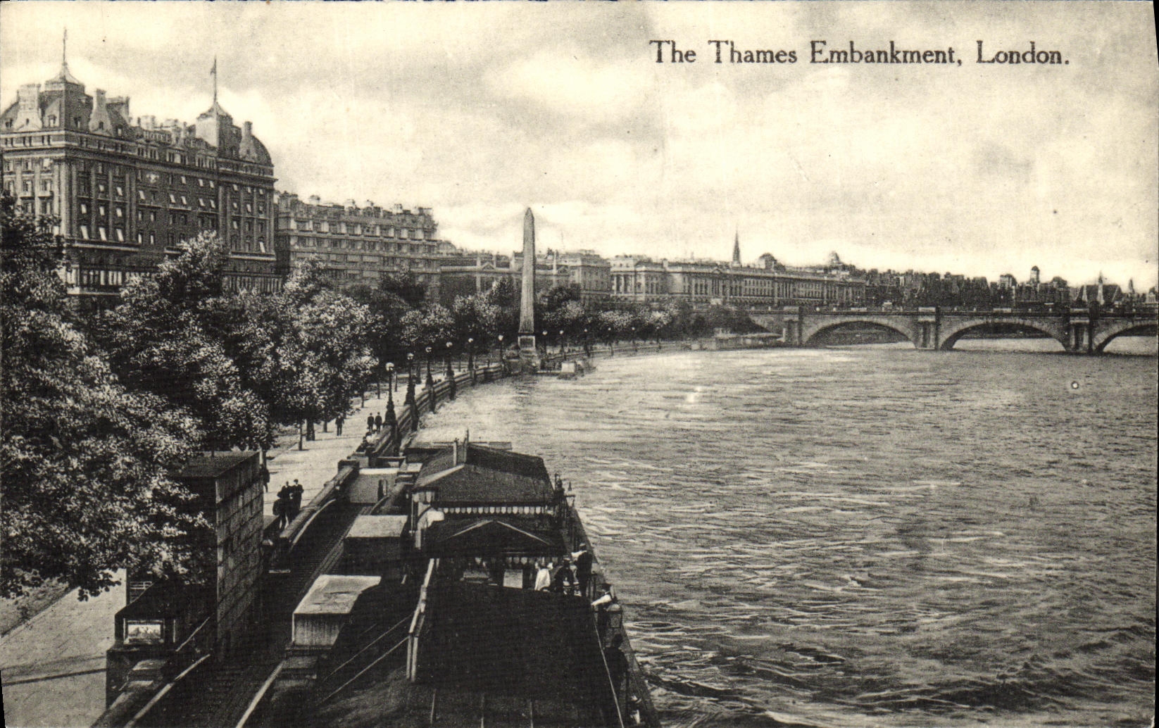 CPA The Thames Embankment London