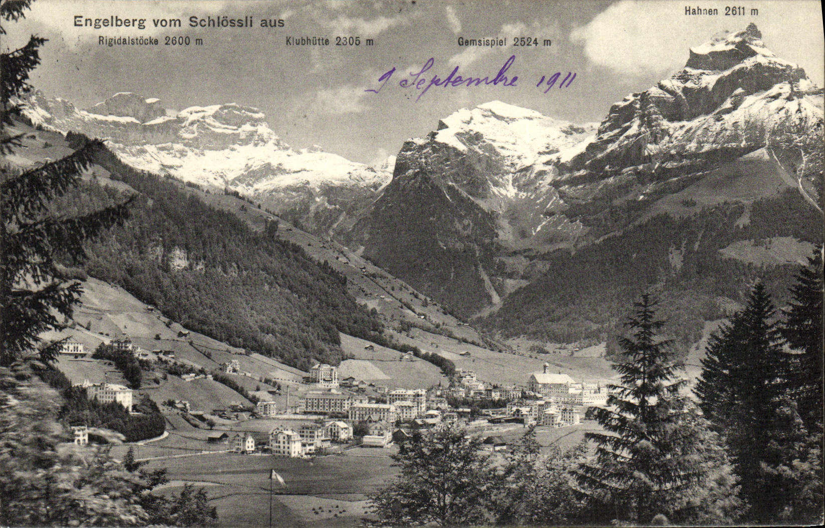 CPA Engelberg Vom schlossll Aus 