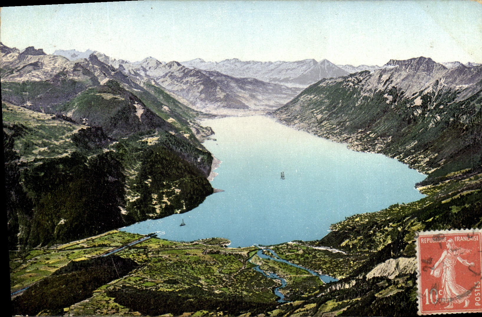 CPA Brlenzersee Von der Wyleralp Aus