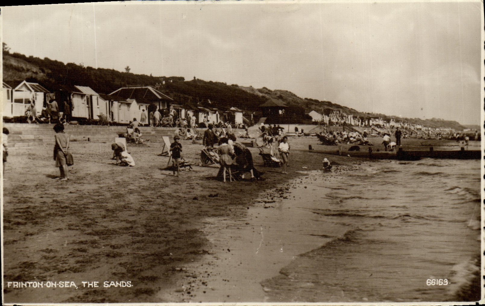 Mar de Frinton de la POSTAL de la VENDIMIA oh las arenas