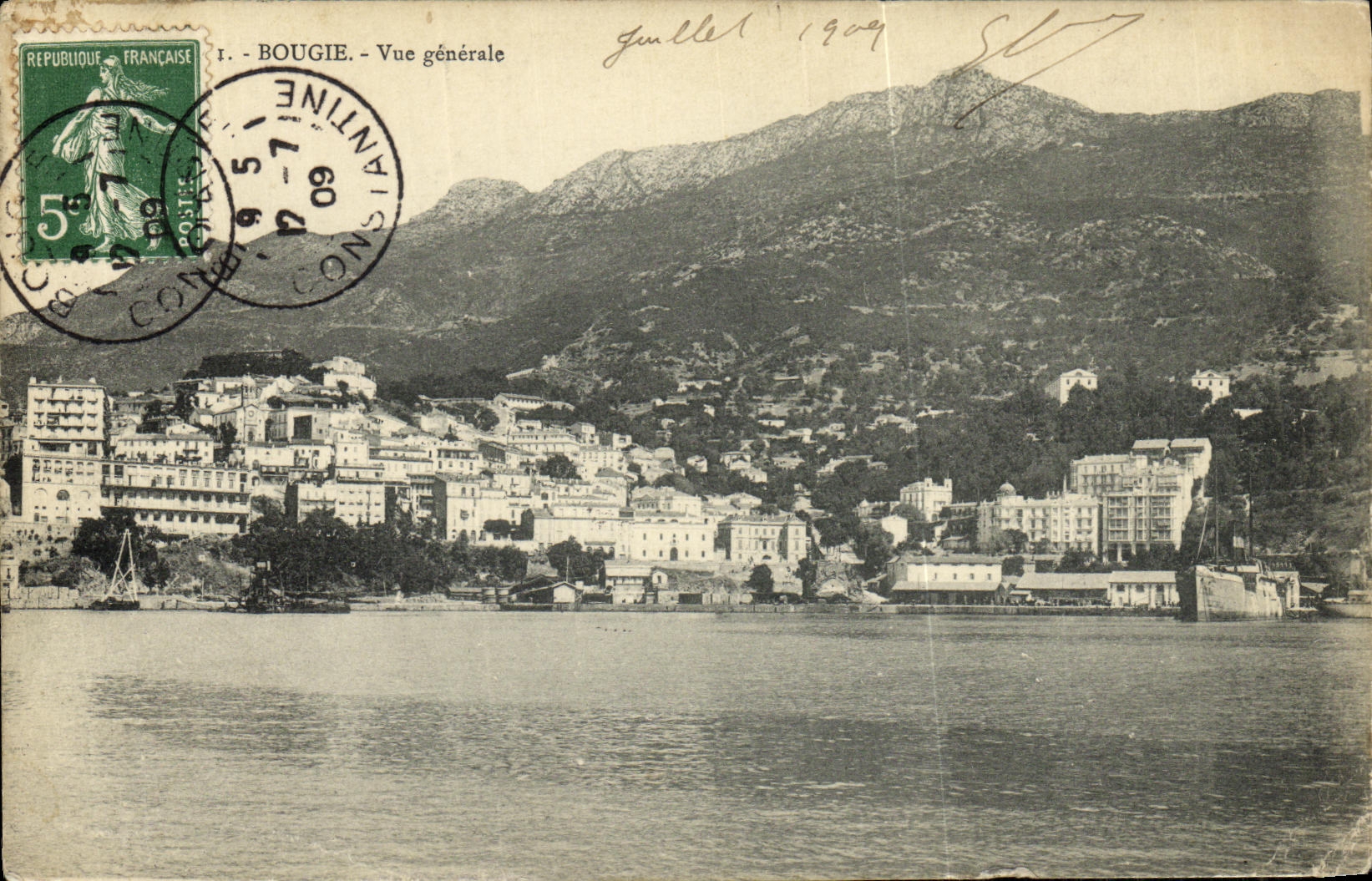 CPA Bourgie Vue Generale