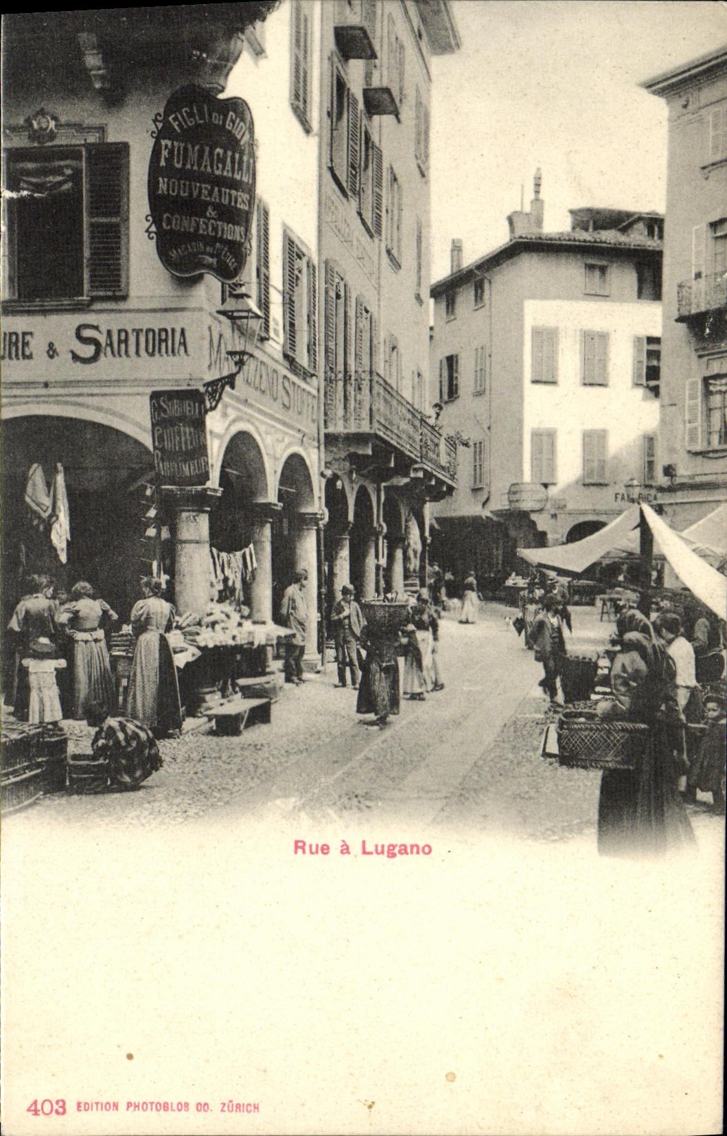 La ruda de la POSTAL de la VENDIMIA tiene Lugano