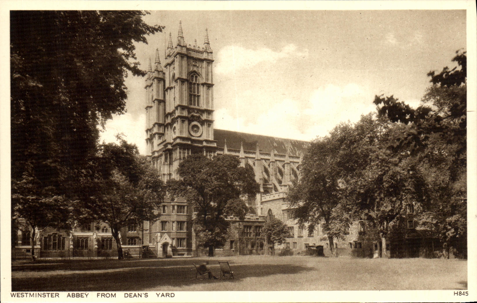 CPA Westminster Abbey From Dean s Yard London