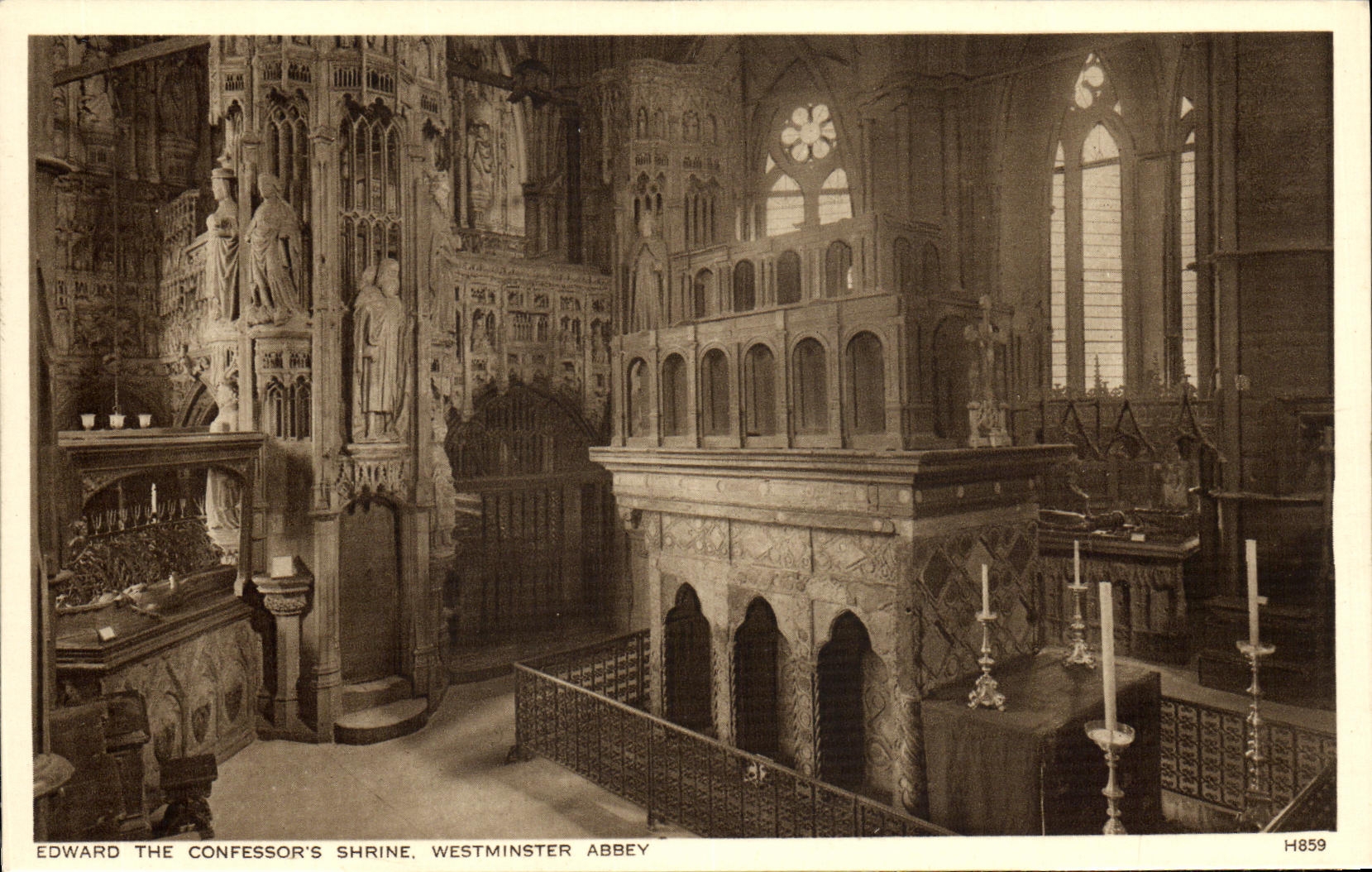 CPA Edward The Confessor s Shrine Westminster Abbey London 
