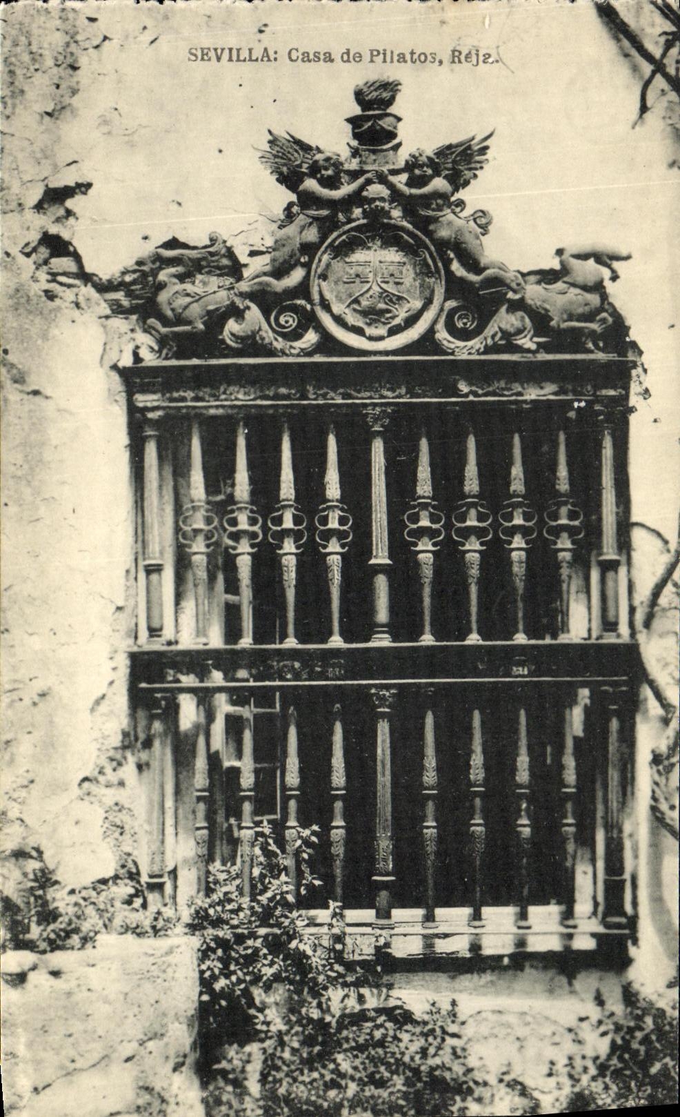VINTAGE POSTCARD Sevilla Put of Pillatos Rejz
