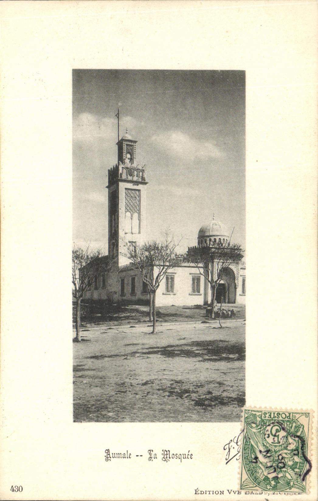 CPA Aumale La Mosquee