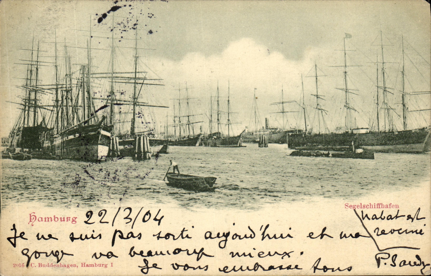 CPA Hamburg Bateaux