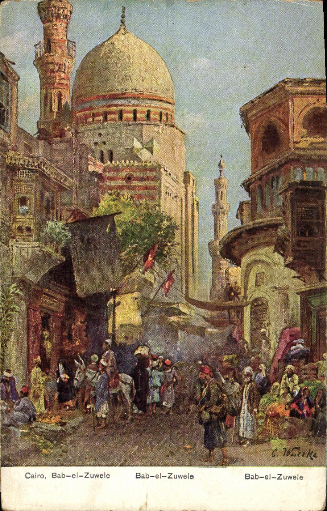 CPA Cairo Bab el Zuwele