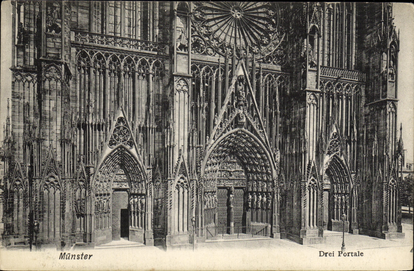 CPA Münster Drei Portale