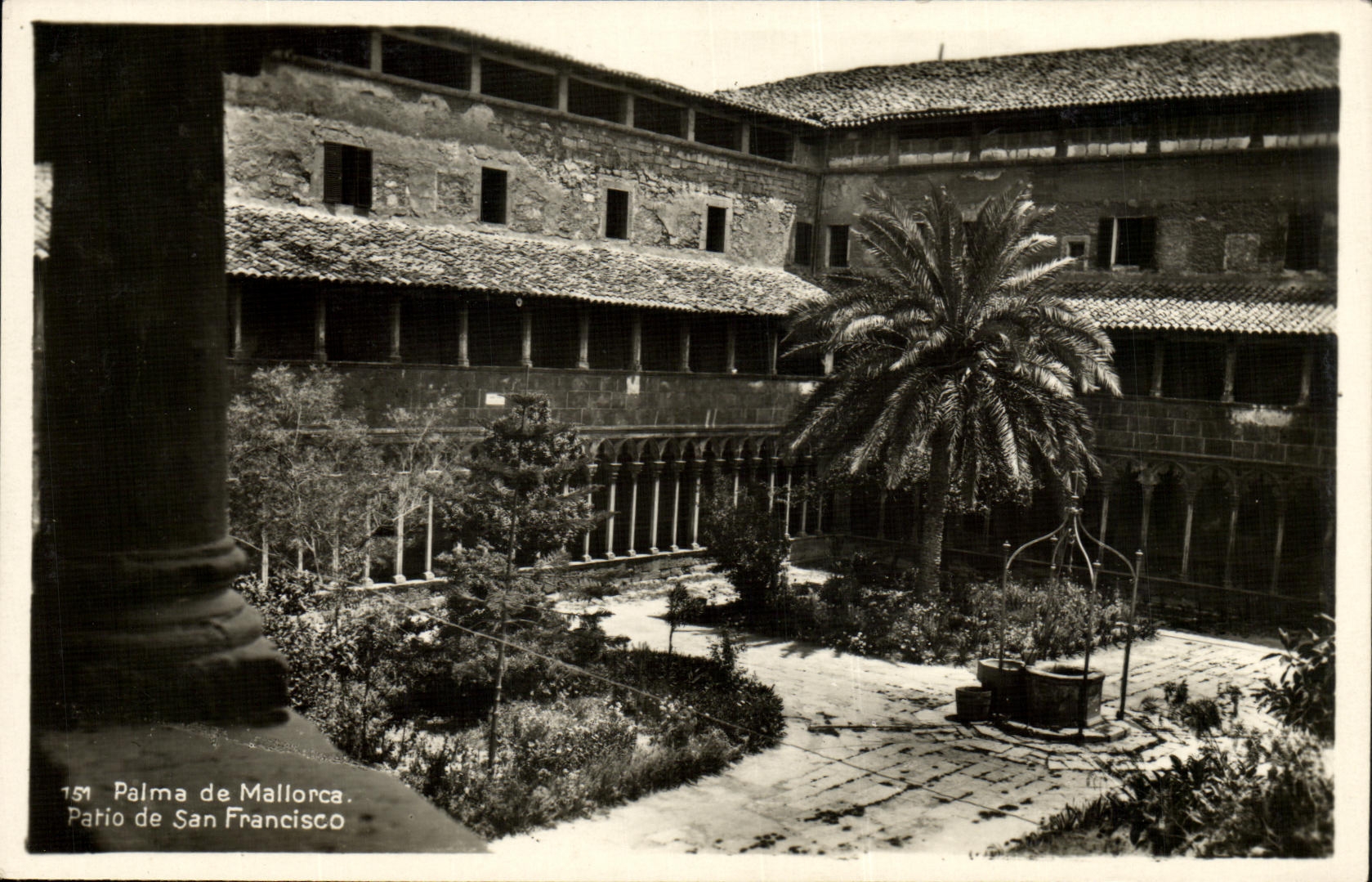 CPA Palma de Mallorca Patio de San Francisco