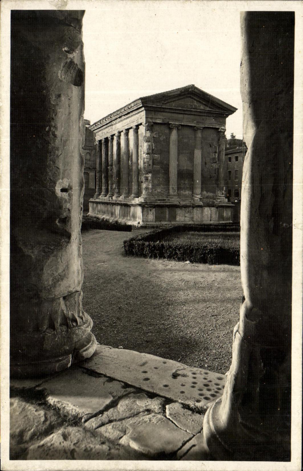 CPA Roma Tempio della Fortuna Virile