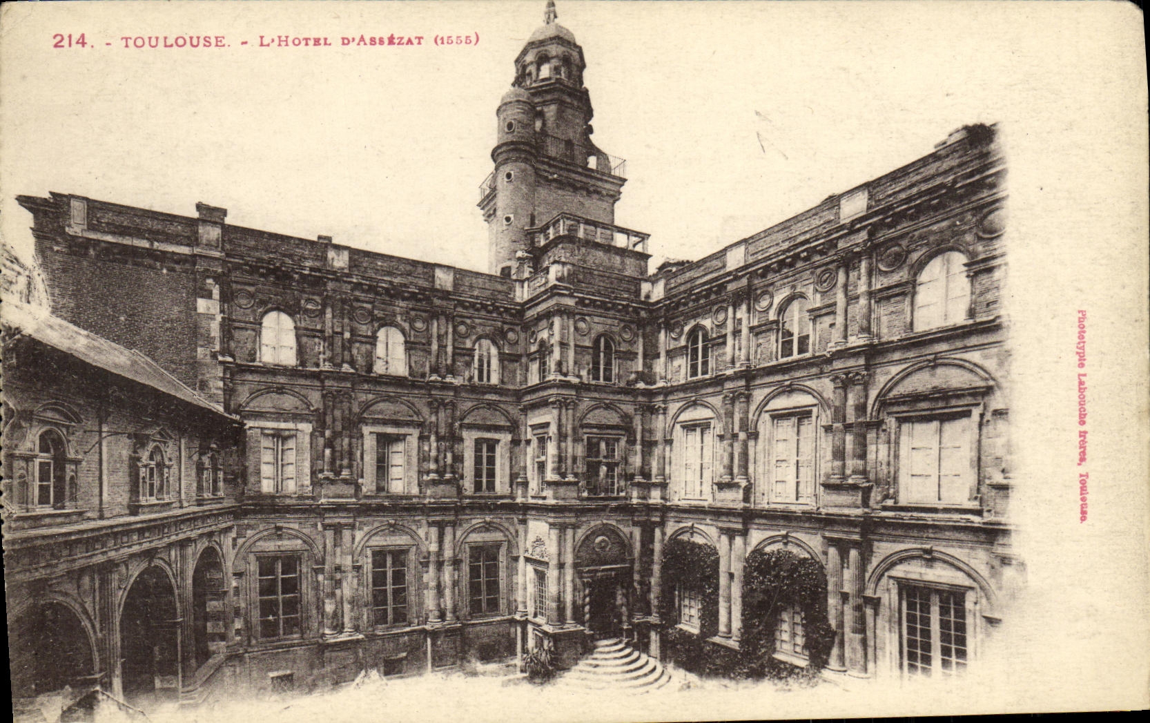 POSTAL Toulouse L hotel D Assezat de la VENDIMIA