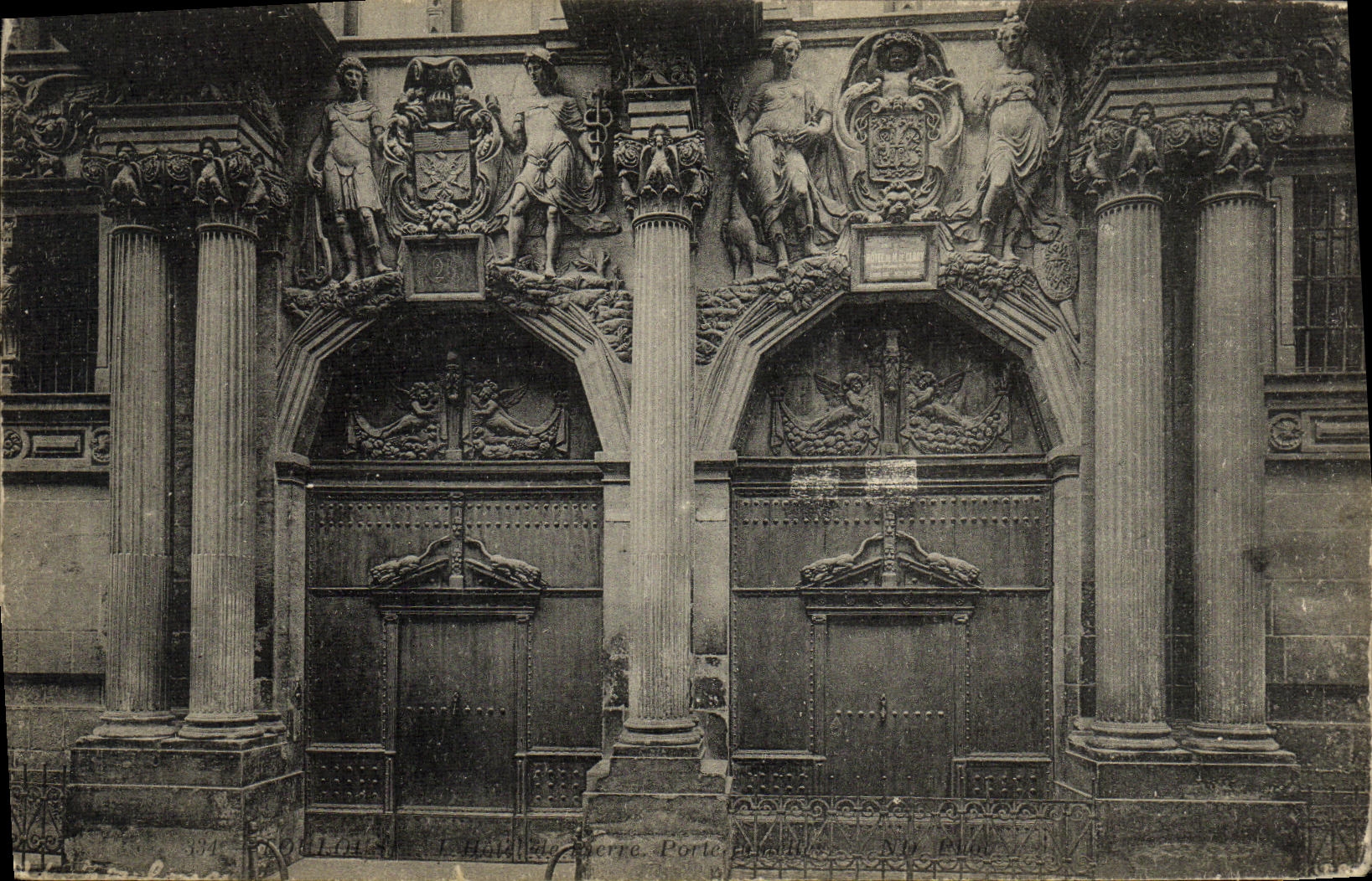 POSTAL Toulouse L hotel de la VENDIMIA de la piedra