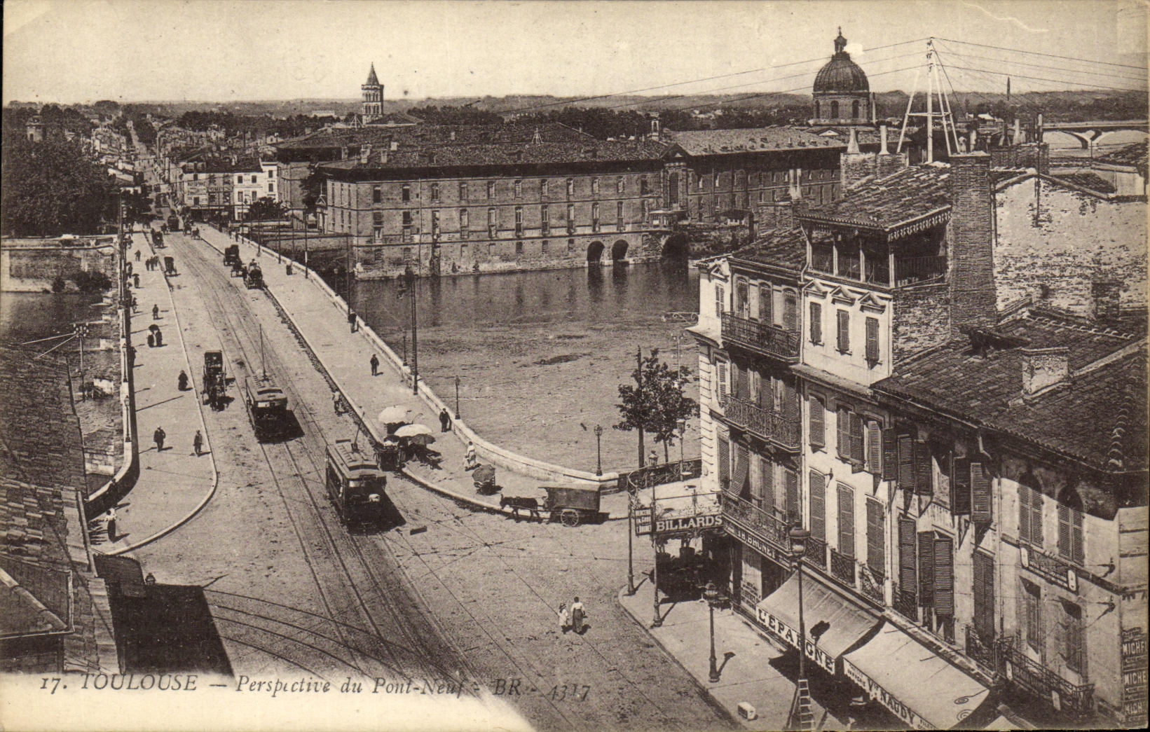 Opinion de Toulouse de la POSTAL de la VENDIMIA del tneuf del pon