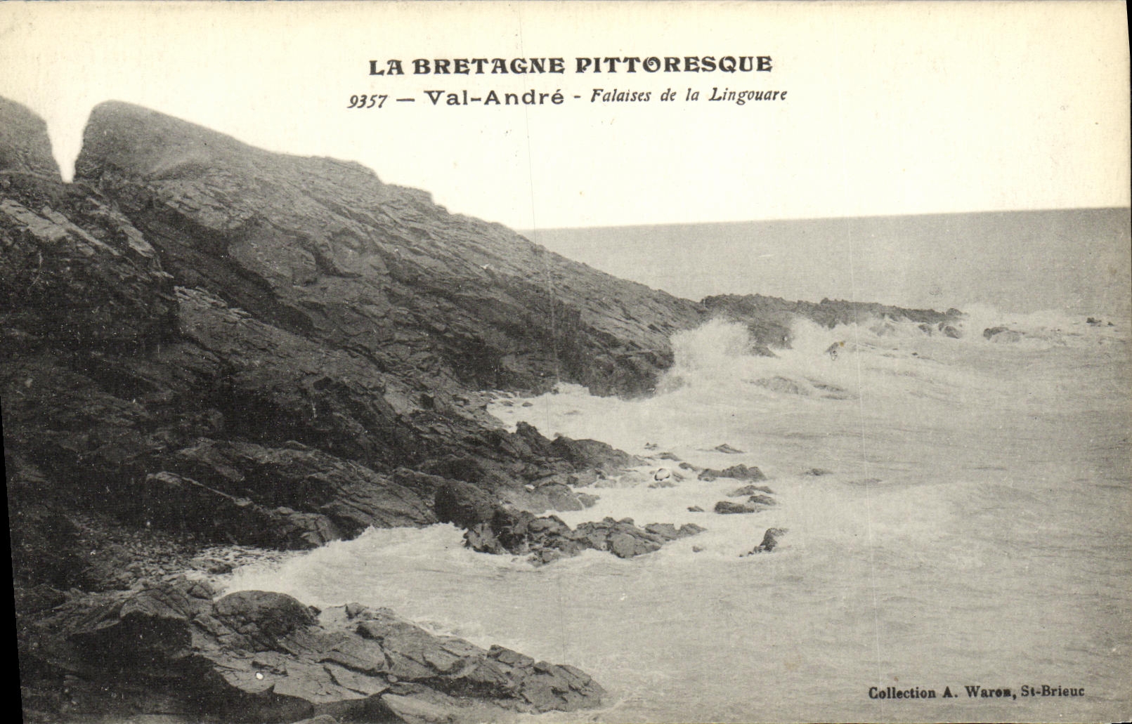 CPA Val Andre Falaises de la Lingouare