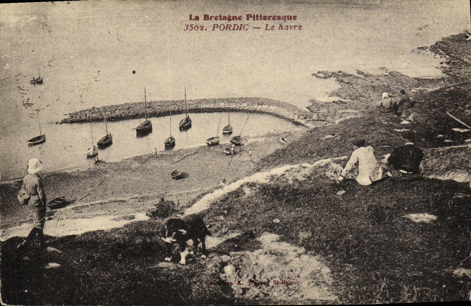 VINTAGE POSTCARD Pordic Le Havre