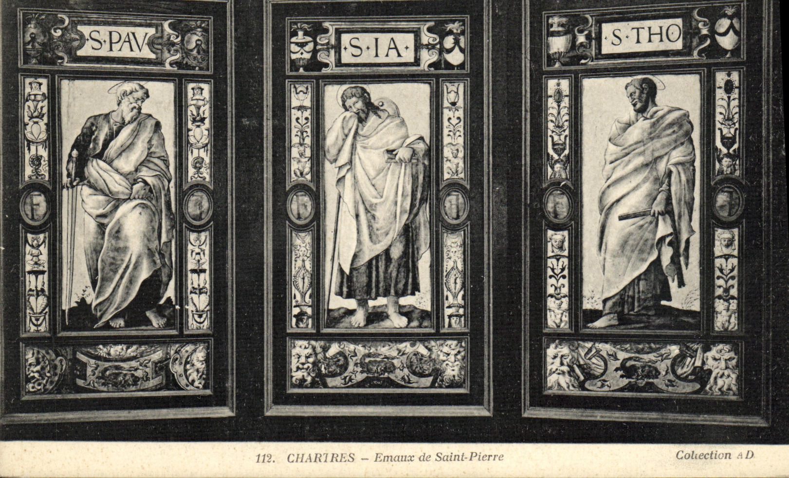 CPA Chartres Emaux de Saint Pierre