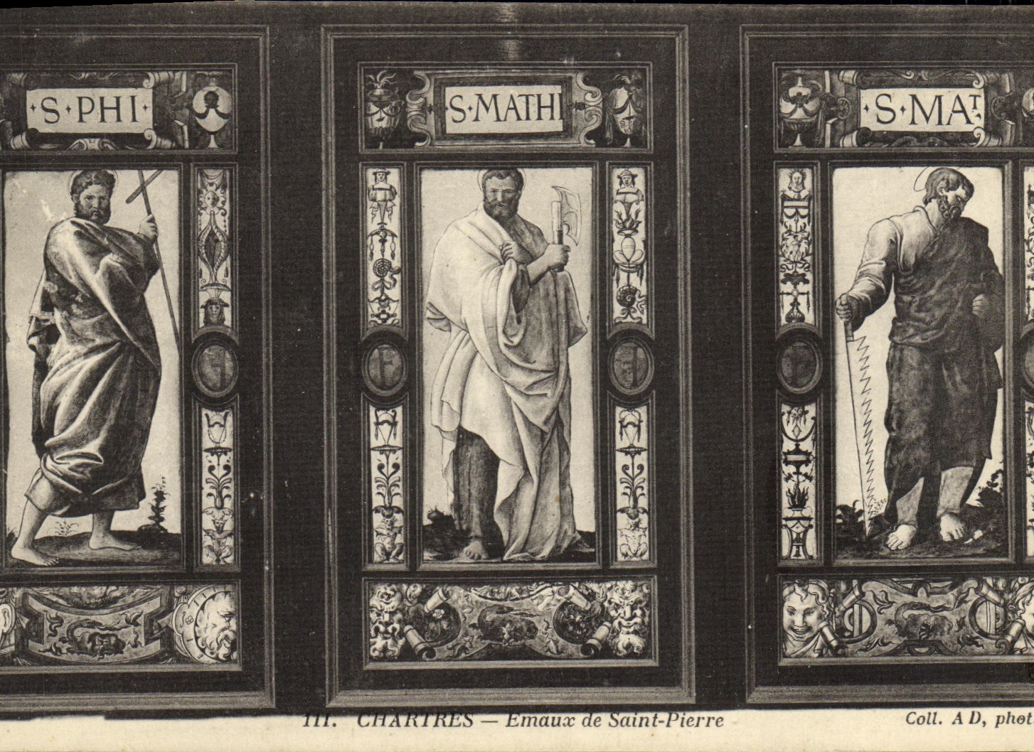 CPA Chartres Emaux de Saint Pierre