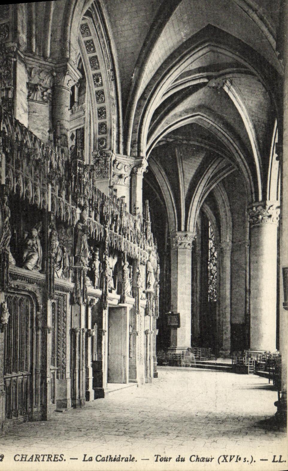 CPA Charters La Cathedrale Tour du Choeur