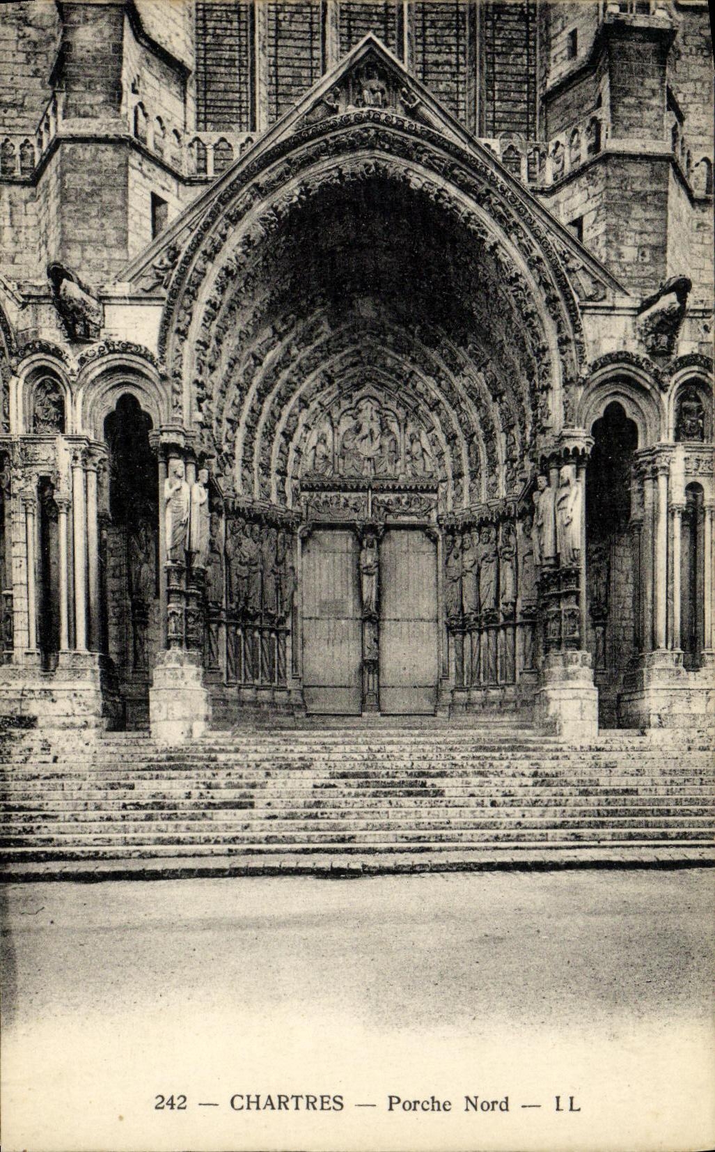 CPA Chartres Porche Nord