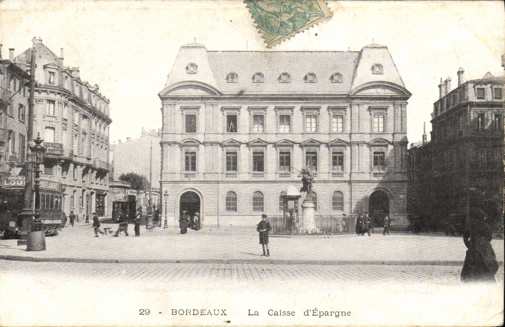 CPA Bordeaux La Calsse d Epargne