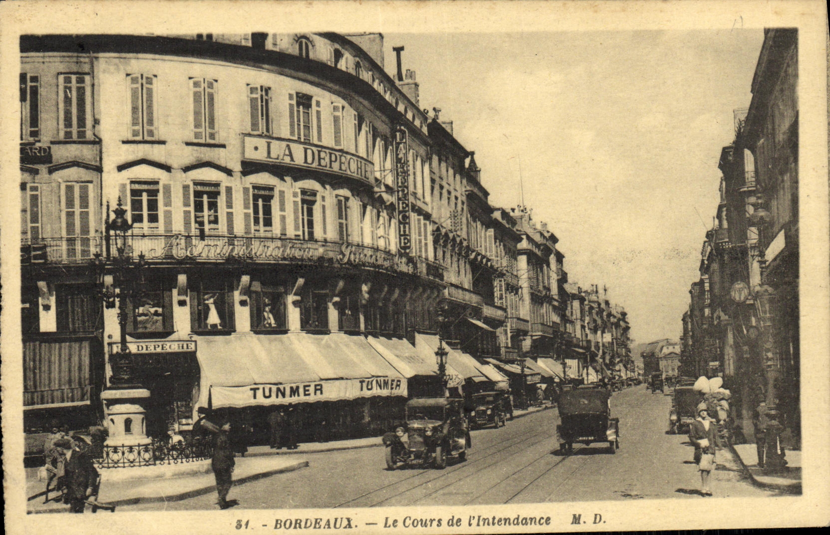 CPA Bordeaux Le Cours de l Intendance Tunmer 