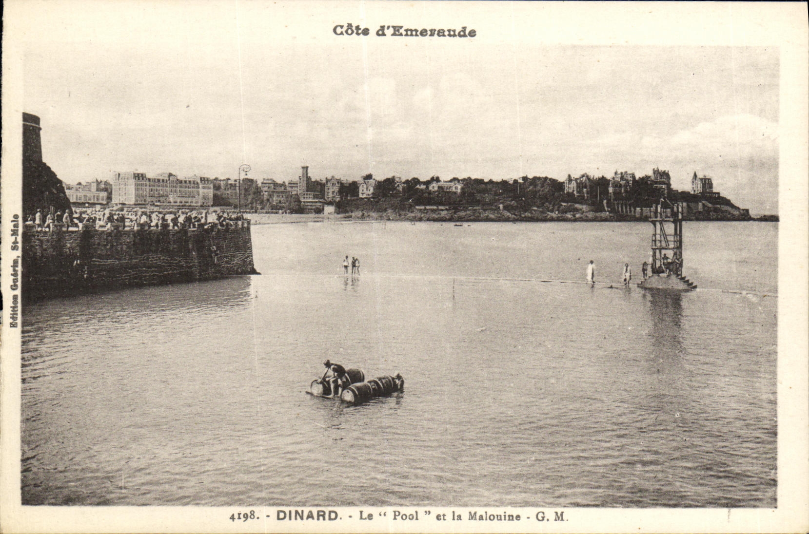CPA Dinard Le Pool et la Malouine