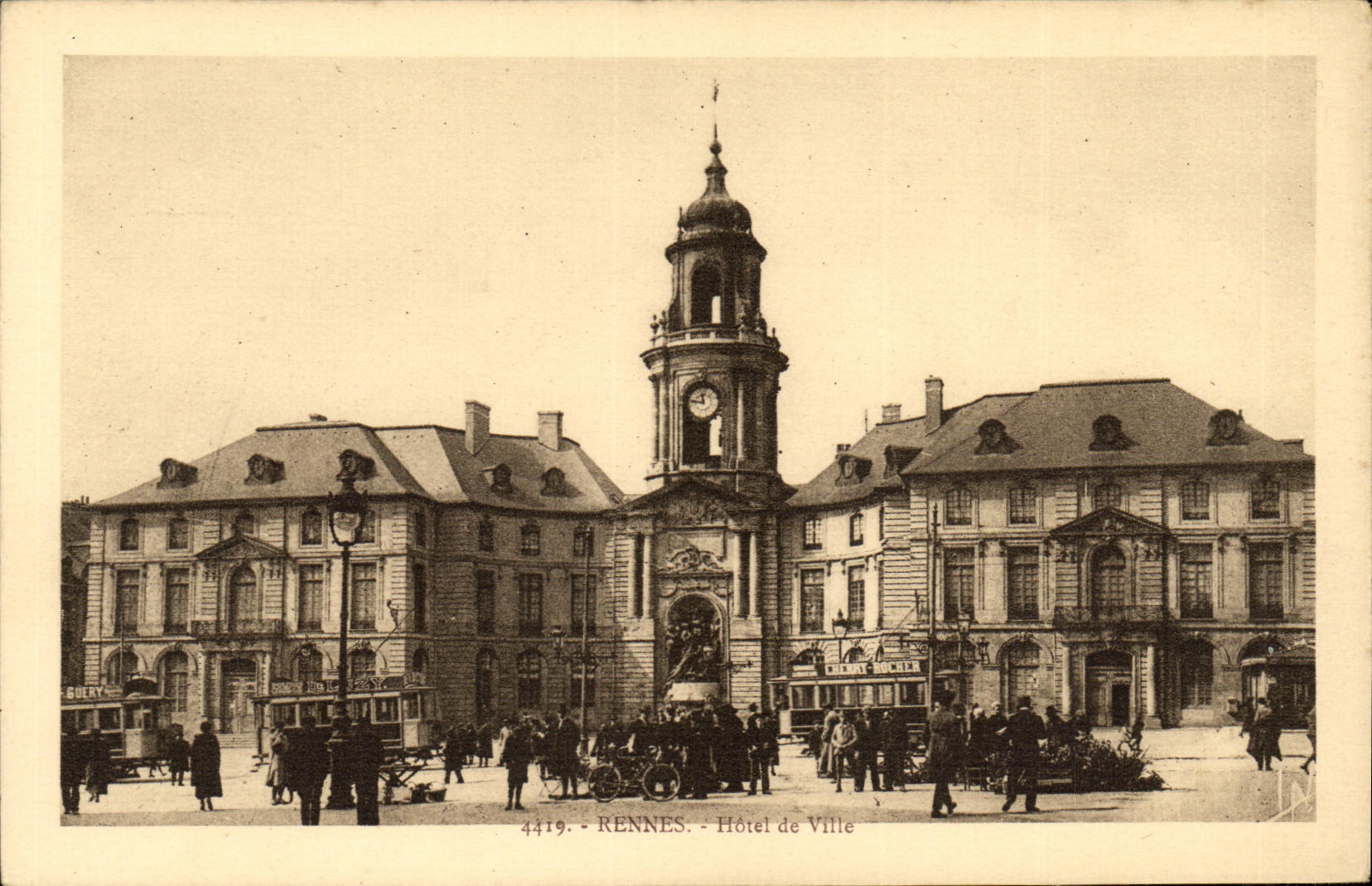 CPA Rennes Hotel de Ville